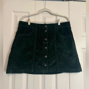 Emerald Green American Eagle Skirt